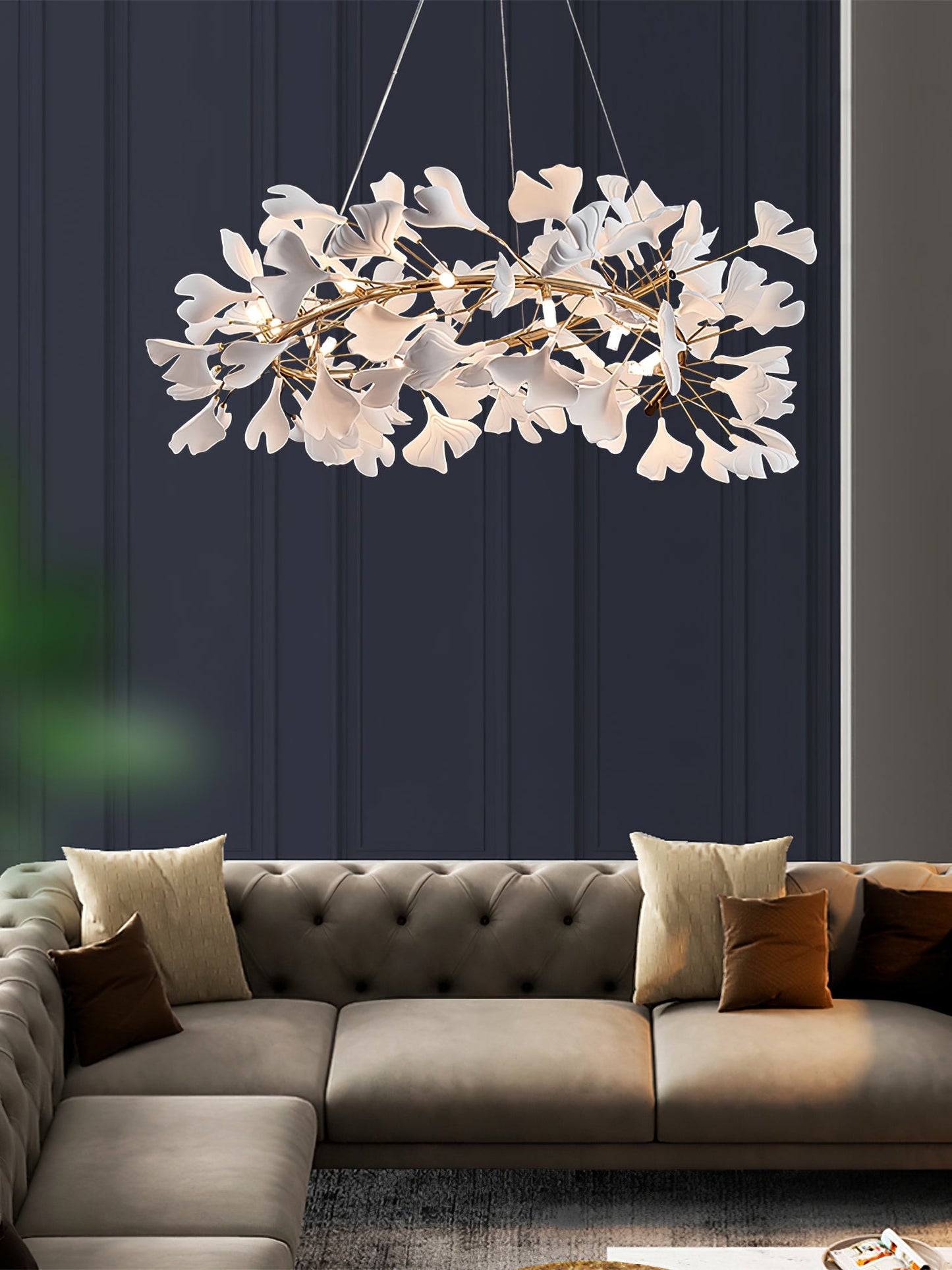 Gingko Chandelier O