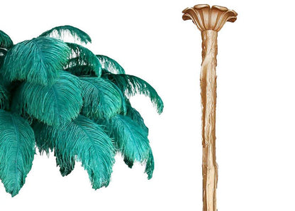 Ostrich Feather Chandeliers