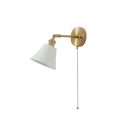 مصباح حائط سيراميكي مخروطي 