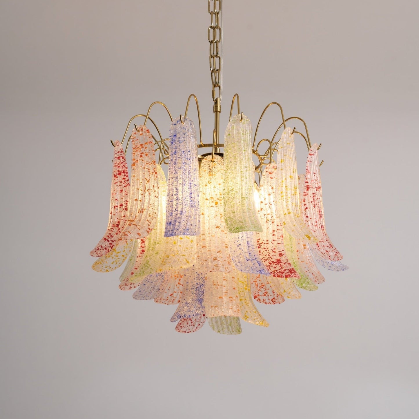 Venini Glass Chandelier