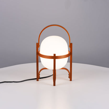 Lantern Glass Table Lamp