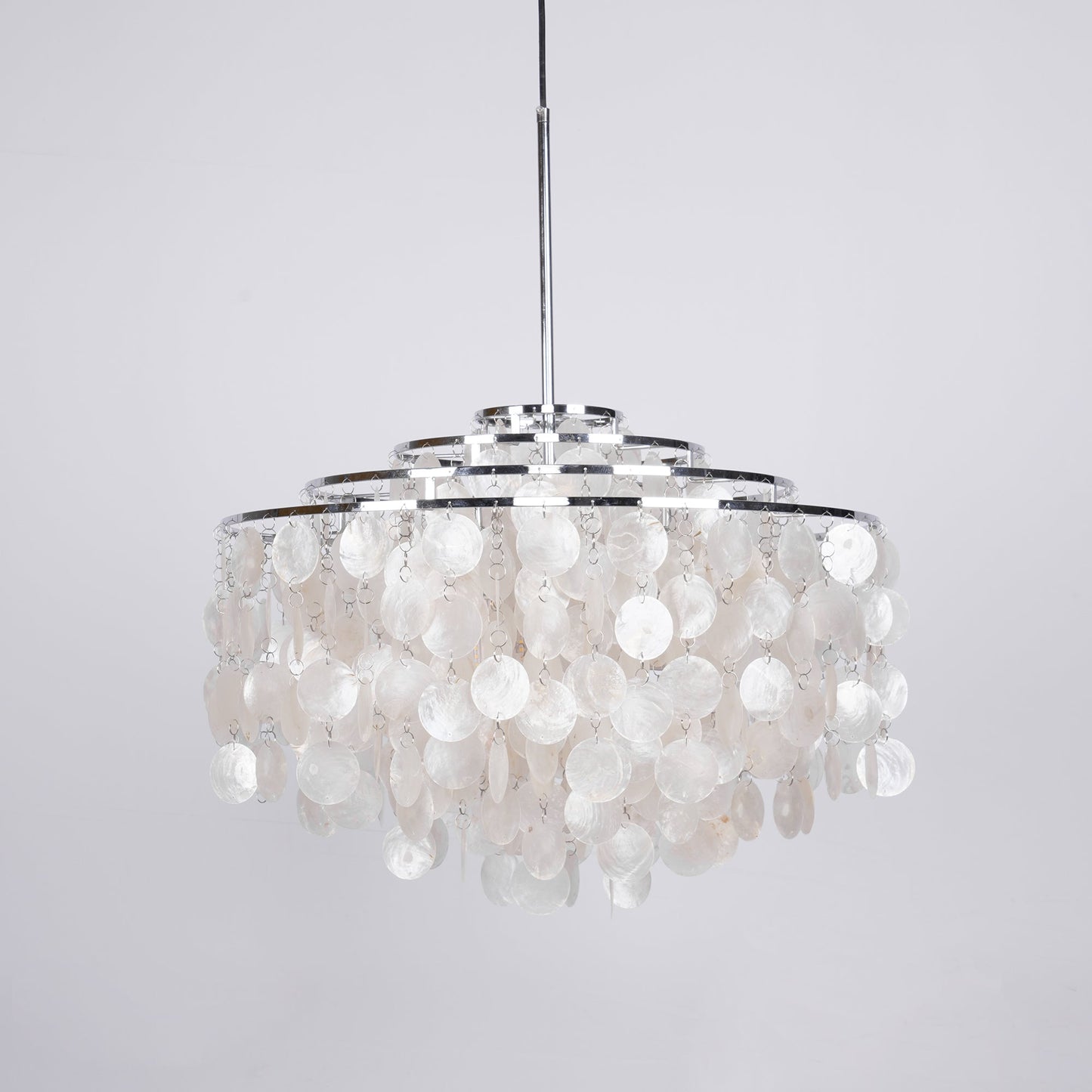 Round Shell Chandelier
