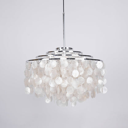 Round Shell Chandelier