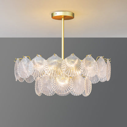 Shell Glass chandelier