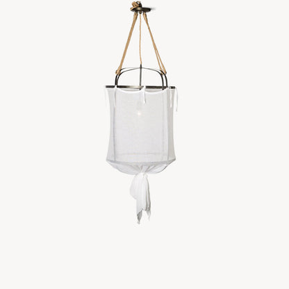 Provence Linen Pendant Light