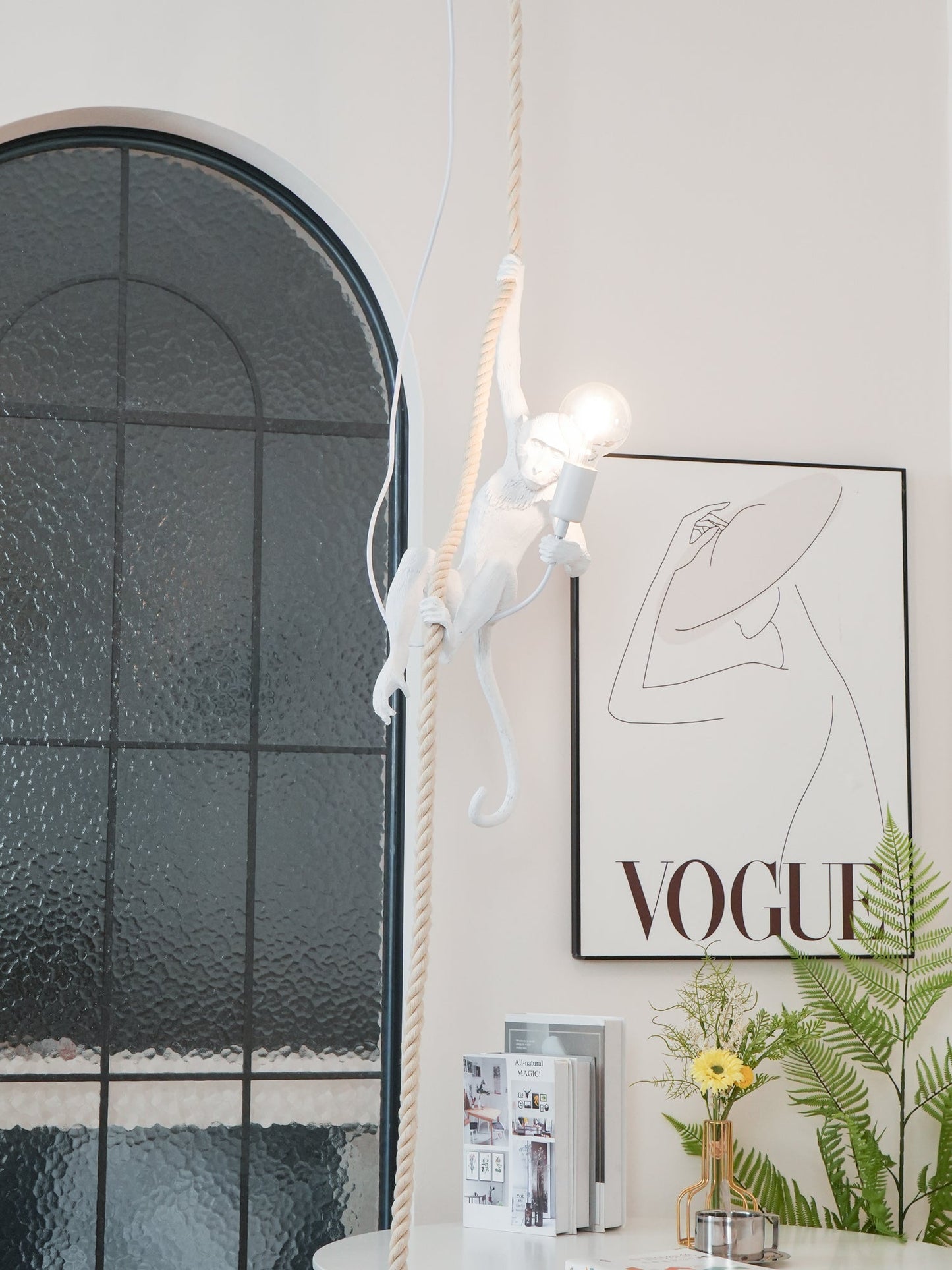 Monkey Pendnant Lamp