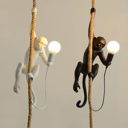 Monkey Pendnant Lamp