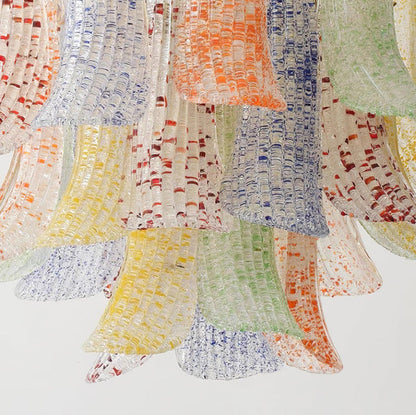 Venini Glass Chandelier