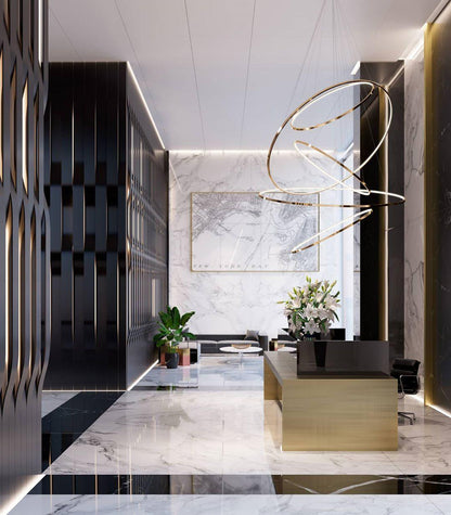 Lohja Gold Chandelier