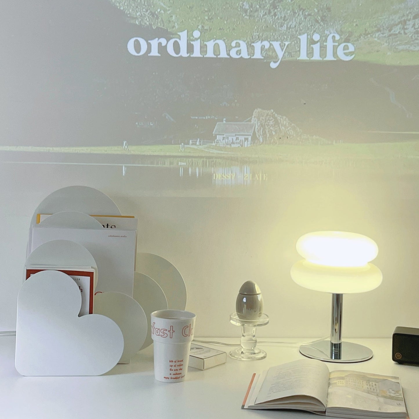 Macaron Glass Table Lamp