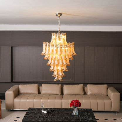 Mazzega Petals Chandelier