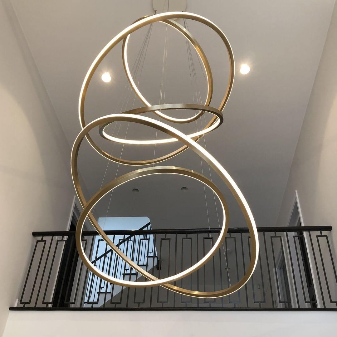 Lohja Gold Chandelier