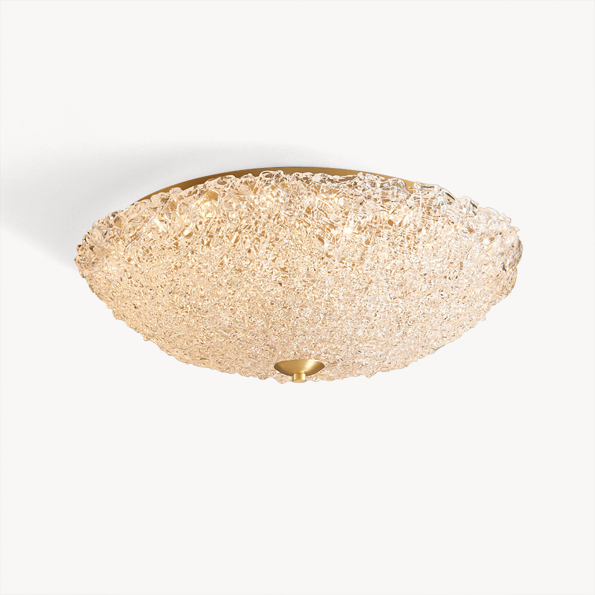 Crystal Wave Ceiling Light