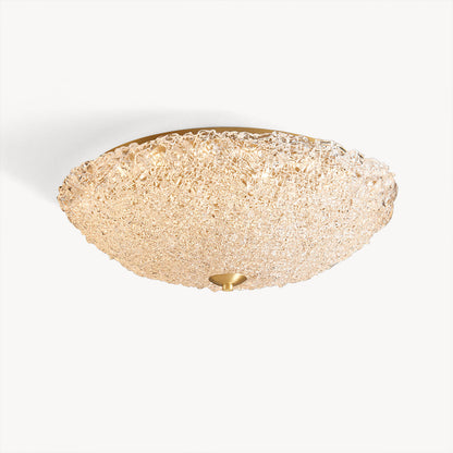 Crystal Wave Ceiling Light