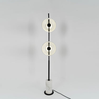 Double Moon Floor Lamp