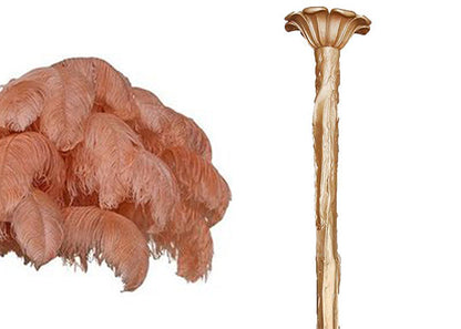 Ostrich Feather Chandeliers