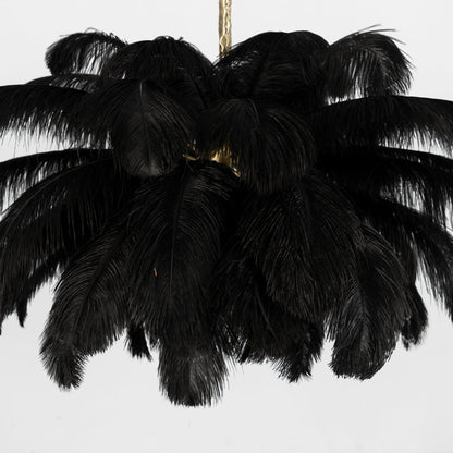 Ostrich Feather Chandeliers