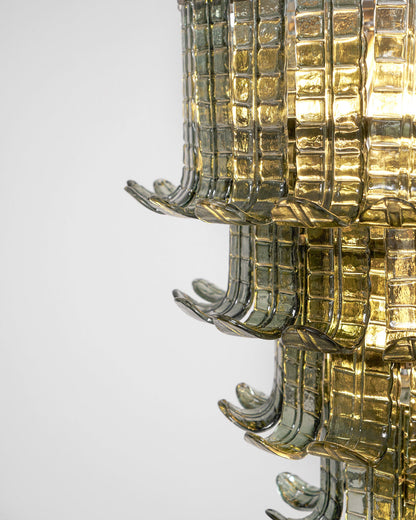Murano Cascade Glass Chandeliers