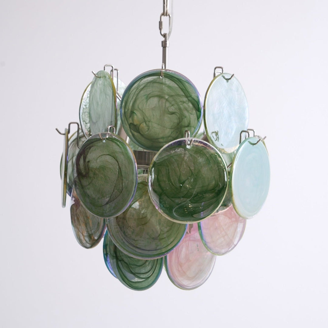 Loire Valley Glass Chandelier
