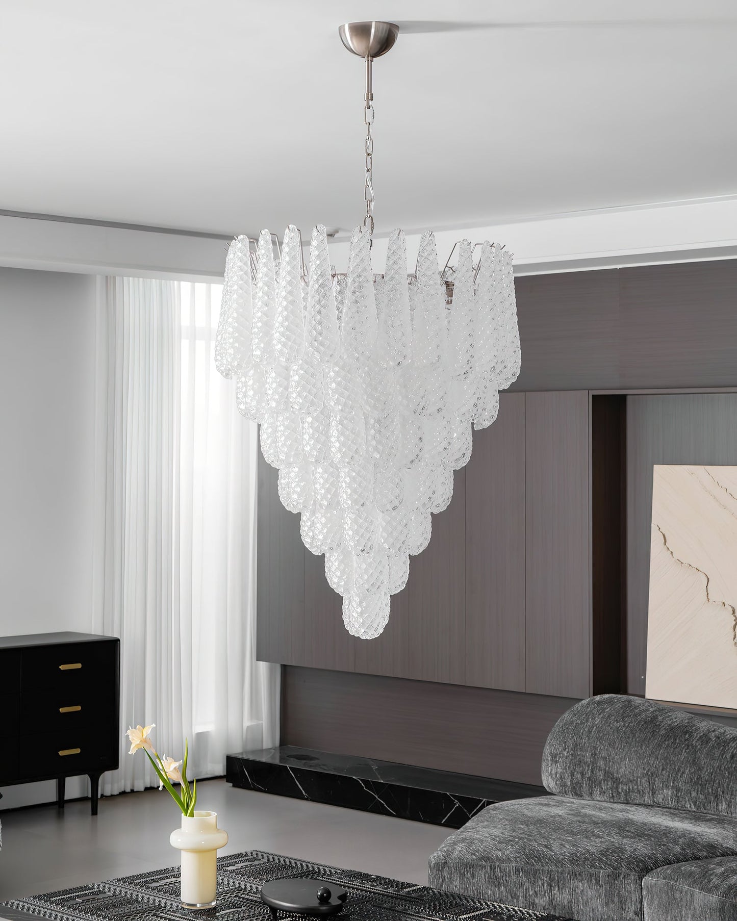 Graniglia Glass Chandelier