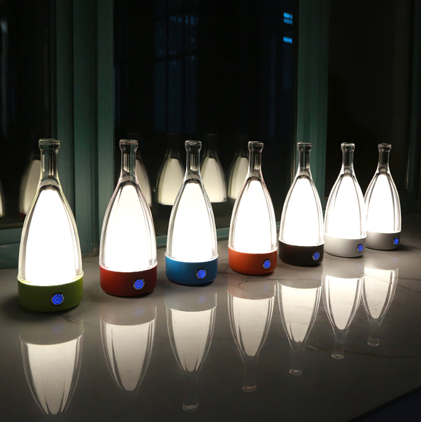 Wine Bottle Table Lamp