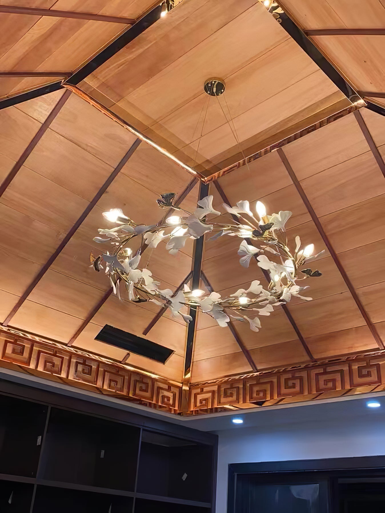 Gingko Chandelier O