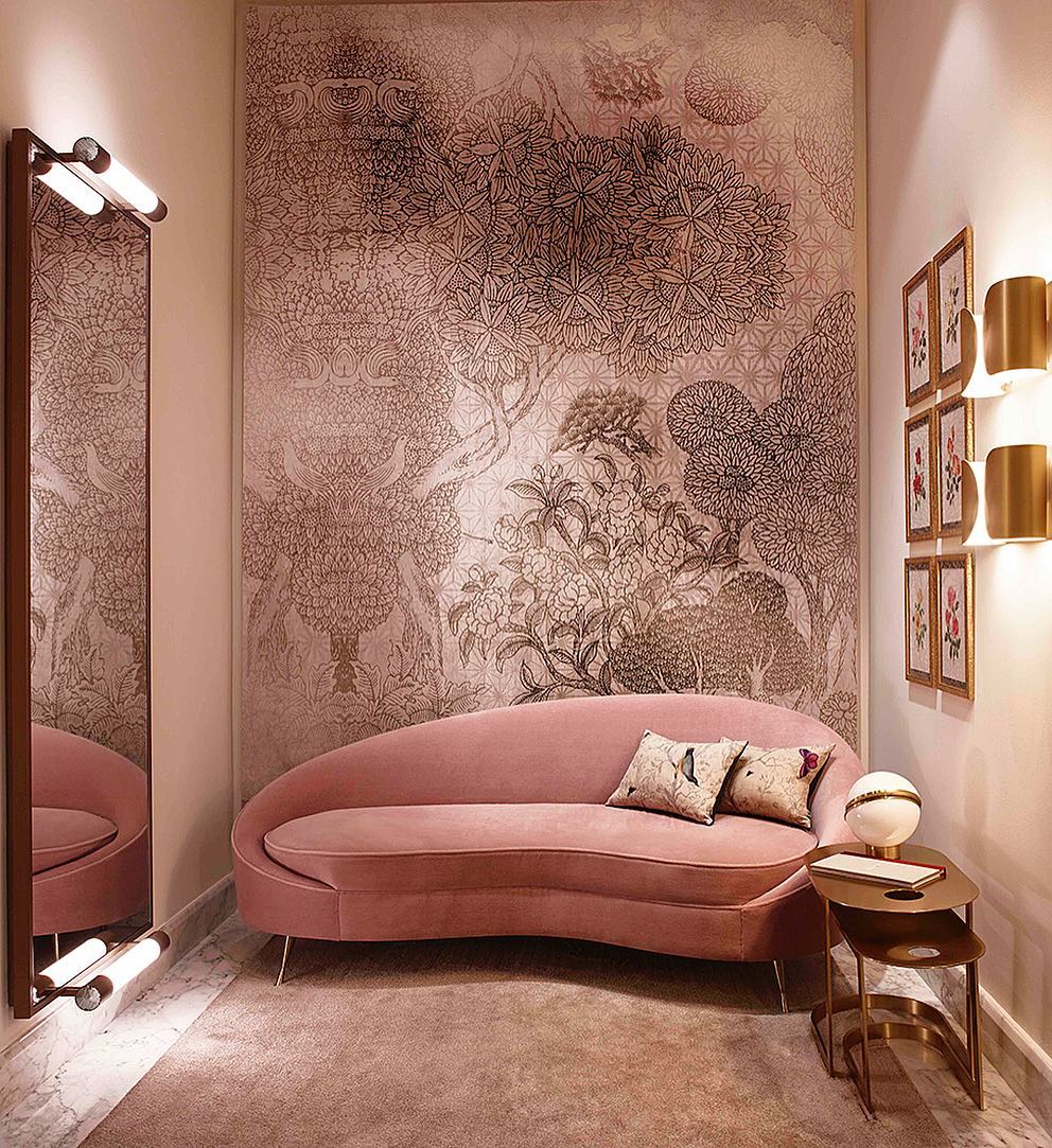 مصباح طاولة هلالي 