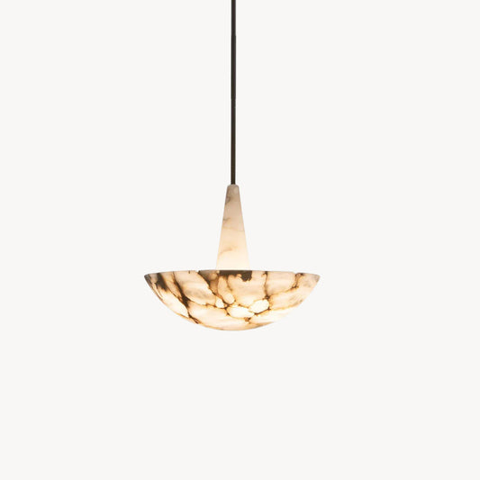 Dome Alabaster Pendant Light