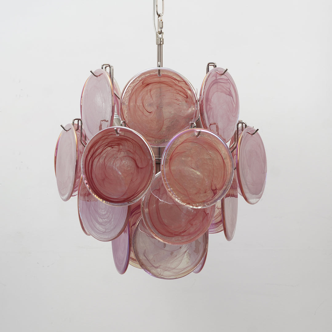 Loire Valley Glass Chandelier