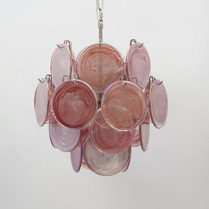 Loire Valley Glass Chandelier