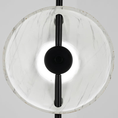 Double Moon Floor Lamp