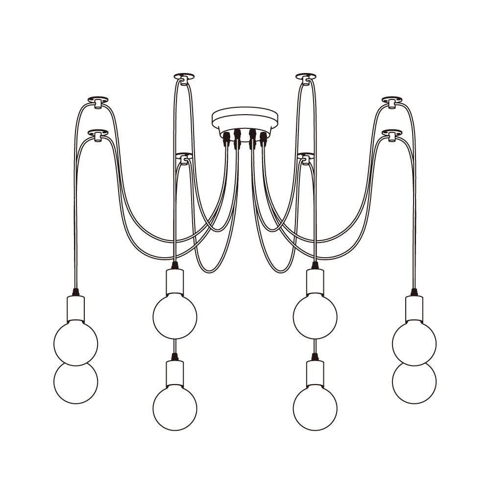 Spider Ceiling Chandelier