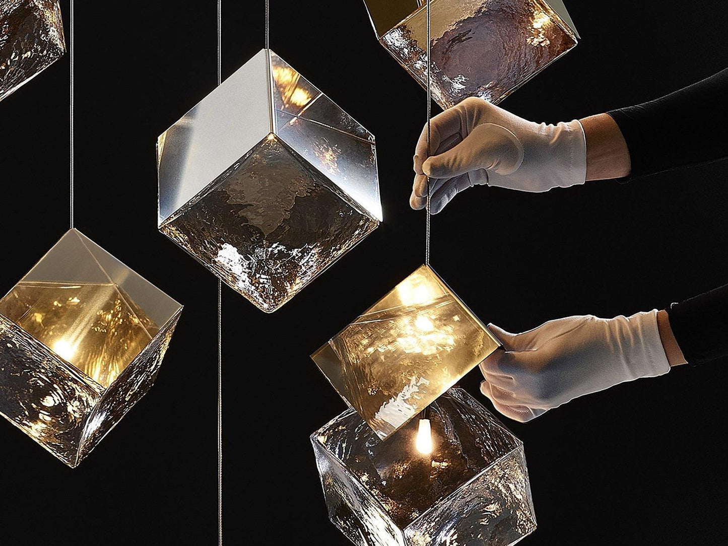 Perfect Cube Chandelier