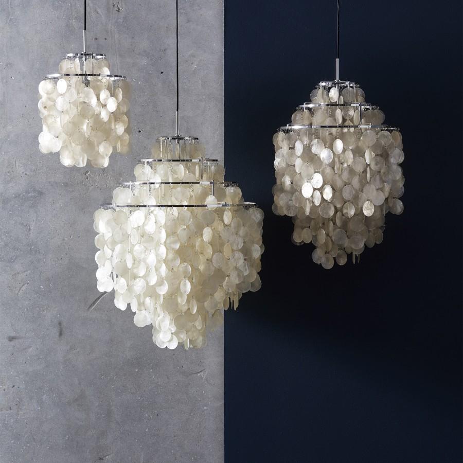 Round Shell Chandelier
