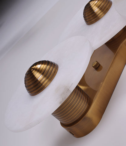 Alabaster Planes Wall Lamp