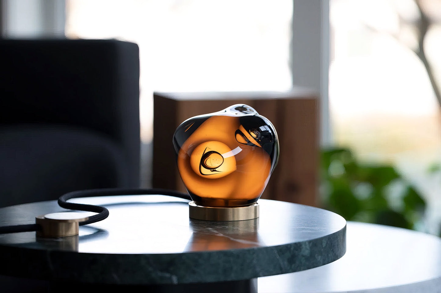 Lalique Table Lamp