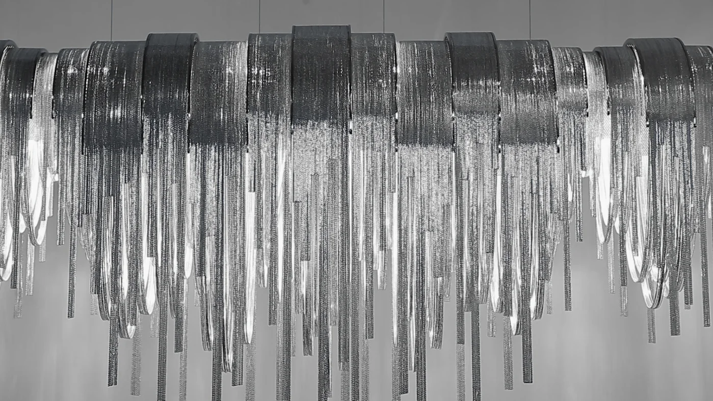 Volver Long Chandelier