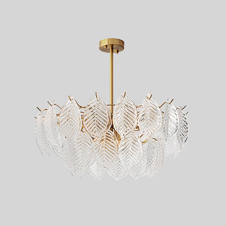 Leaf Glass Chandelier