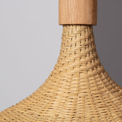 Straw hat Pendant Light