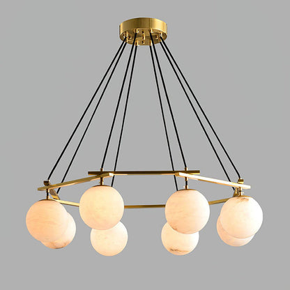 Hayes Alabaster Chandelier