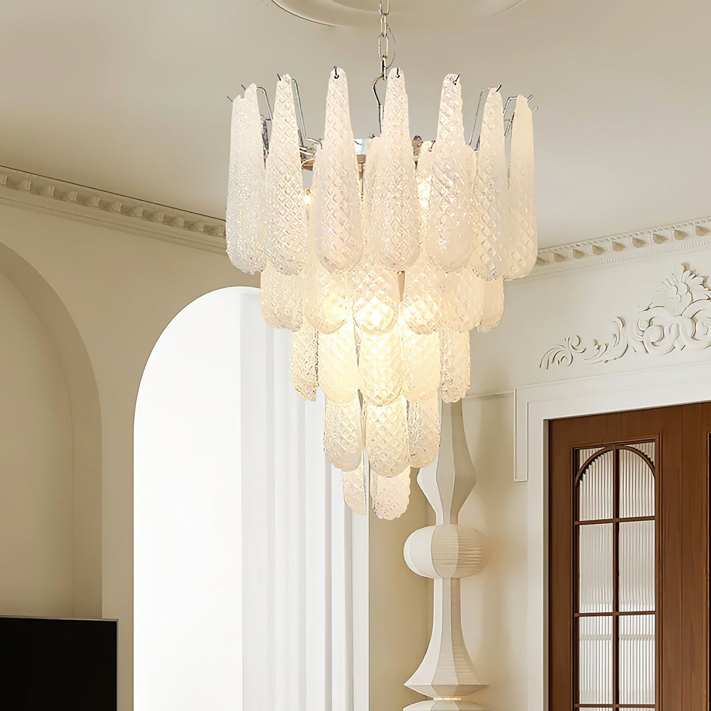 Graniglia Glass Chandelier