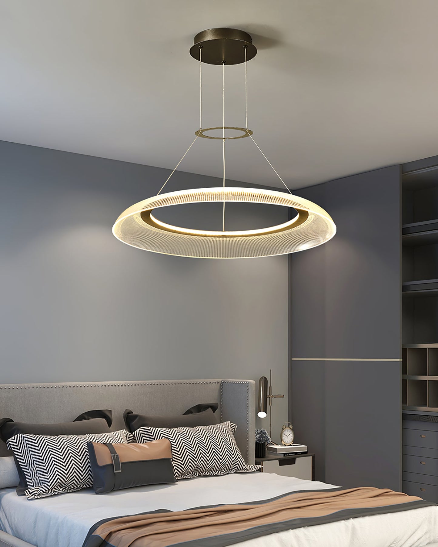 Graduated Circle Chandelier