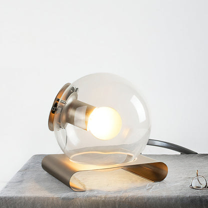 مصباح الطاولة الكروي 