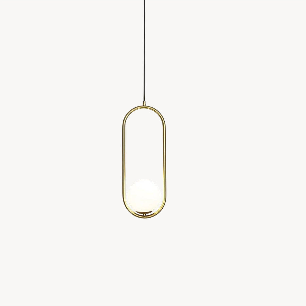 Mila Brass Pendant Light