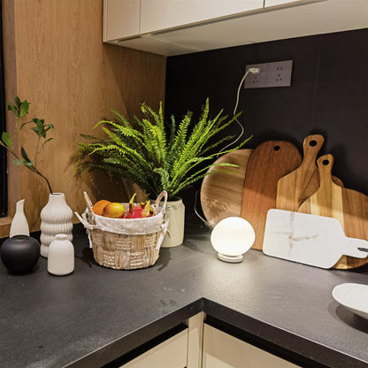 Gregg White Table Lamp