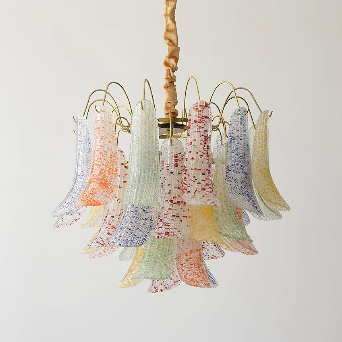Venini Glass Chandelier