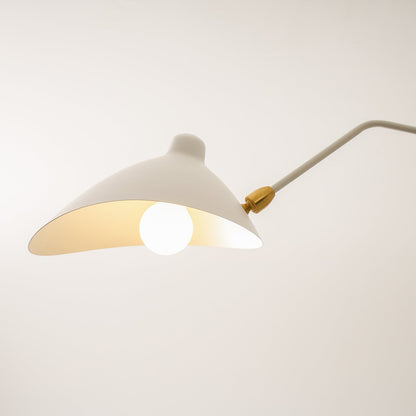 Horizontal Serge Mouille Ceiling Lamp A