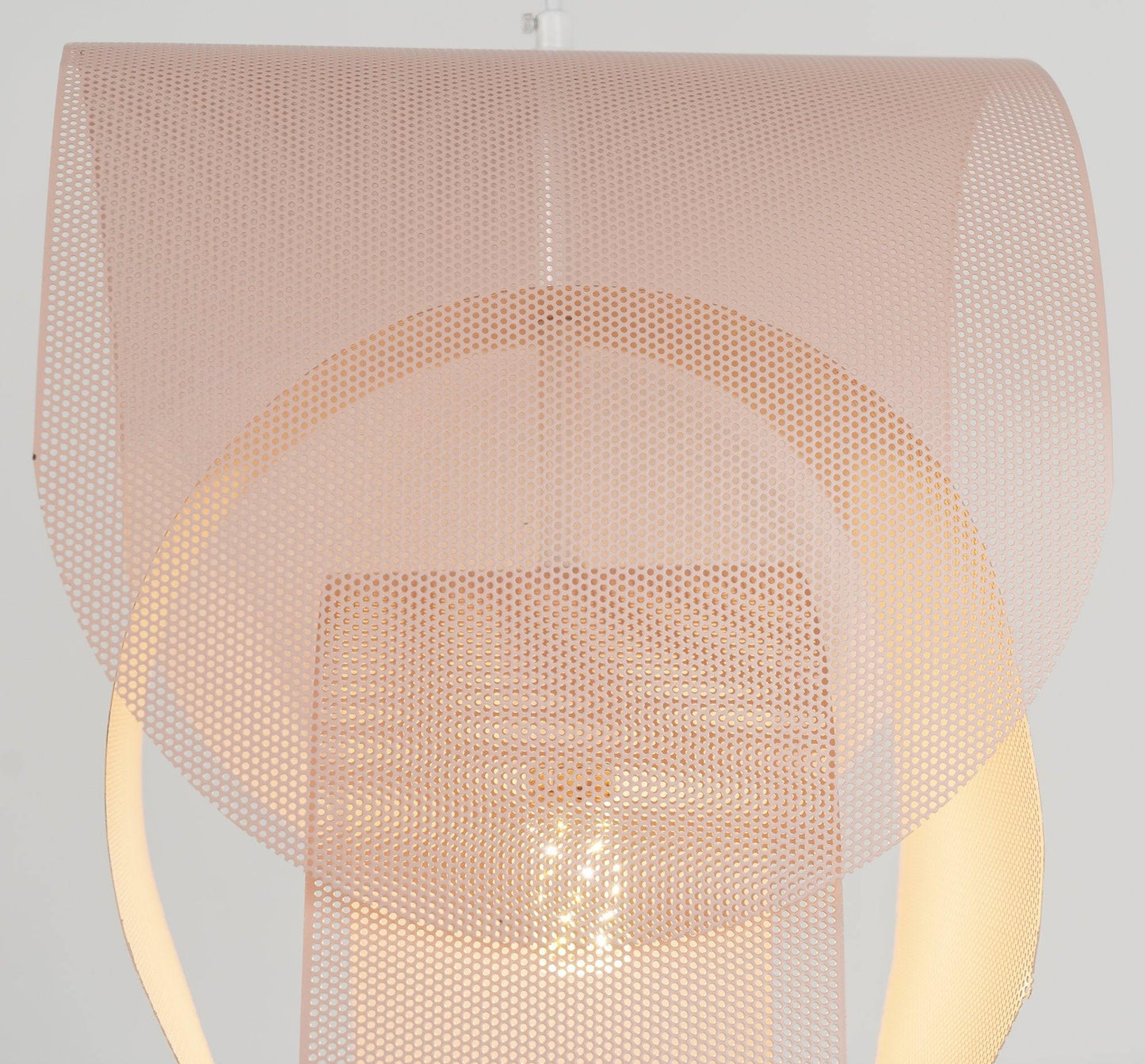 Perforated Metal Pendant Light