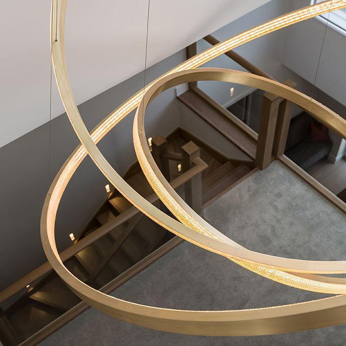 Lohja Gold Chandelier