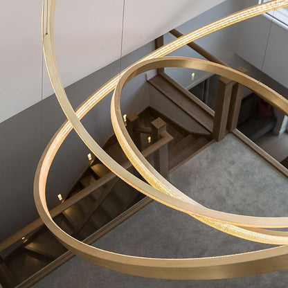 Lohja Gold Chandelier